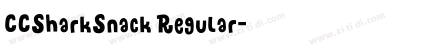 CCSharkSnack Regular字体转换